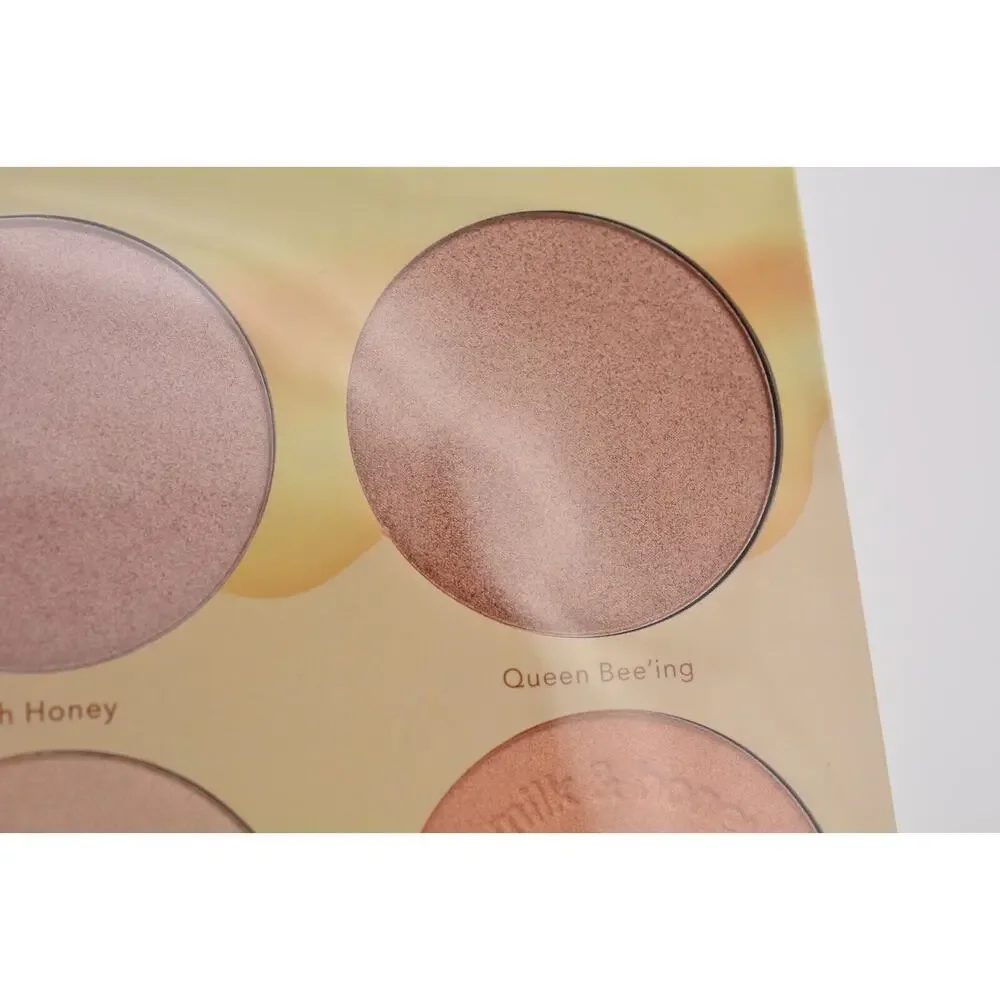 Beauty Bakerie Milk & Honey Highlighter Palette 0.28 Ounce x 4 New